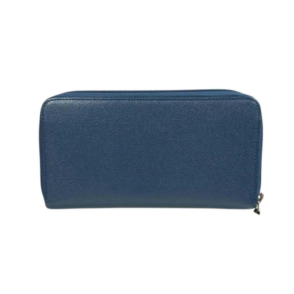 CHANEL Blue Leather Wallet - Picture 2 of 12